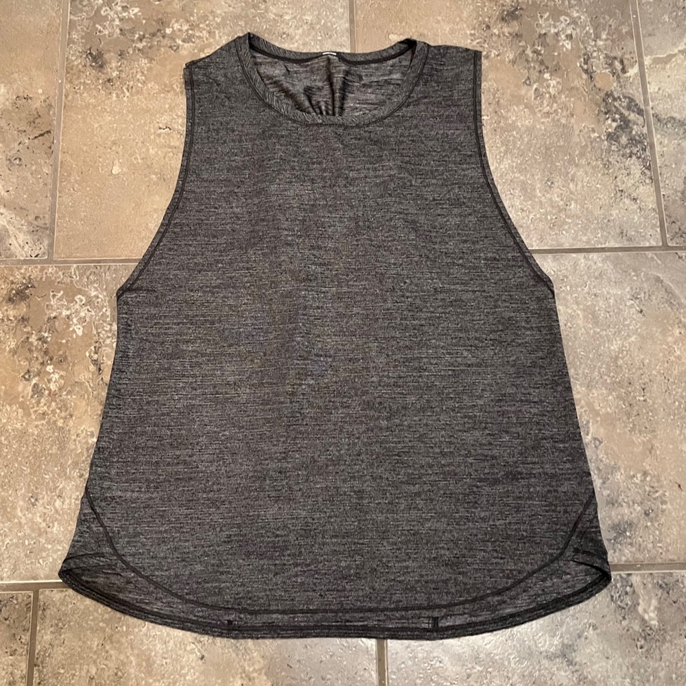 lululemon athletica Charcoal Muscle Tee
